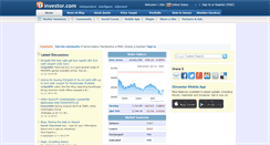 Desktop Screenshot of i3investor.com